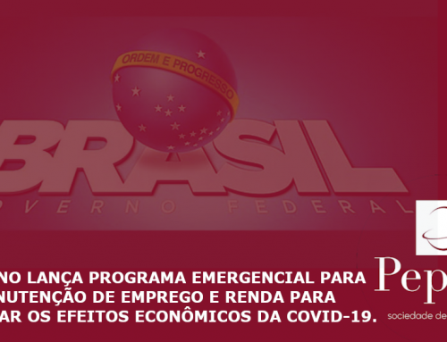 Governo Lança Programa Emergencial